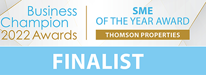 Thomson Properties Business Champion Awards finalist 2022 kitchen and bathroom installation Surrey and Sussex